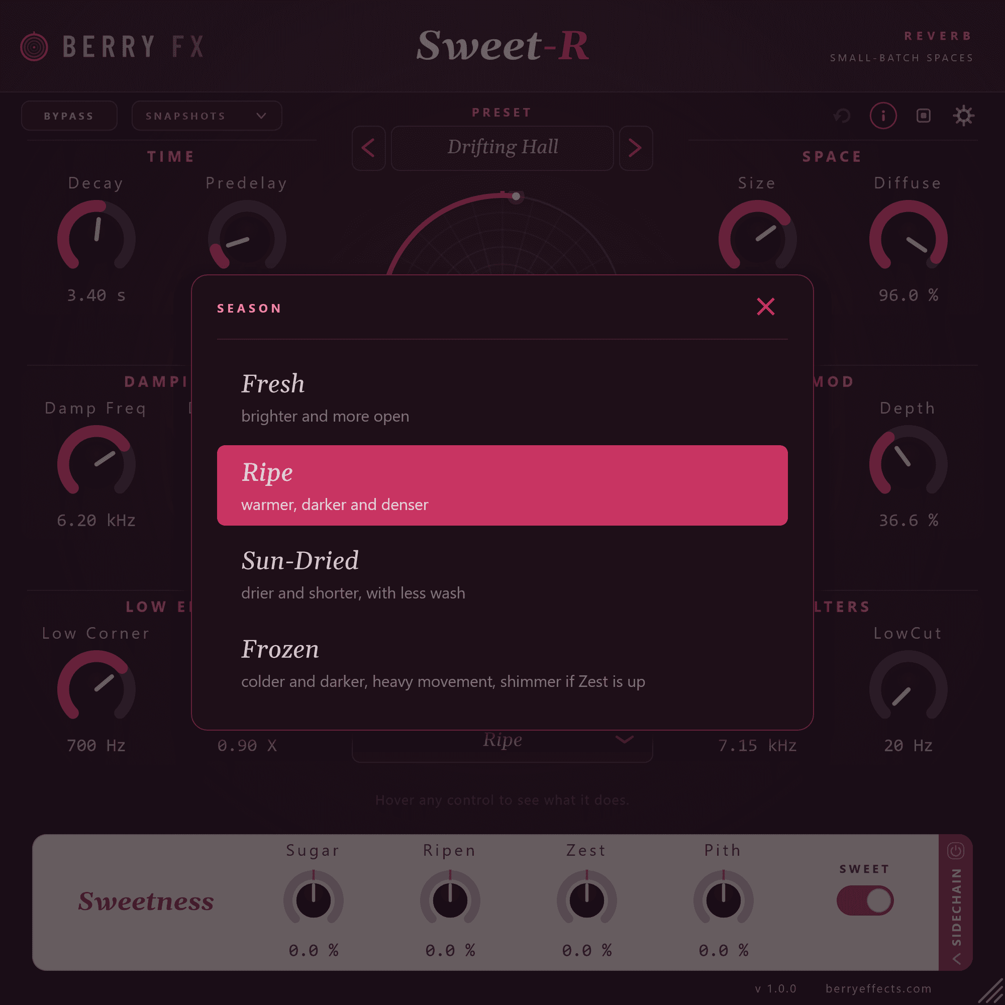Sweet-R — Four seasons